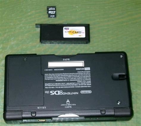 ds with gba slot|The GBA Slot on Nintendo DS .